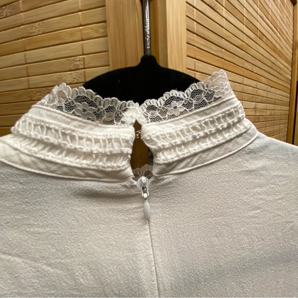 For Love And Lemons White Lace Detail Dress - Picture 5 of 8